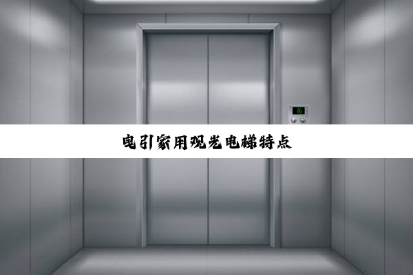 曳引家用观光电梯特点